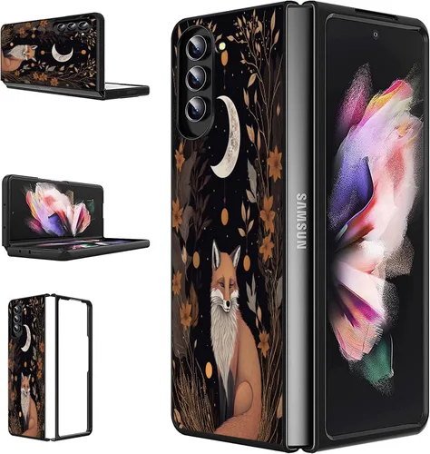 Vista 11 de Funda para Samsung Galaxy Z Flip 5 5G, Galaxy Z Flip 5, PC duro a prueba de golpes, plegable, duradera, resistente a los arañazos, para Samsung Z