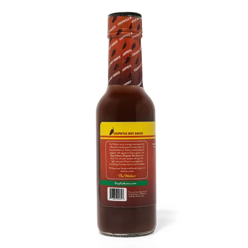 Vista 3 de Slap Ya Mama Salsa picante Chipotle, 5 onzas, sabor a pimienta ahumada