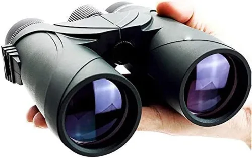 Vista 3 de Práctico telescopio de 10 x 42 pulgadas, impermeable, telescopio para óptica táctica, telescopio, prismáticos monoculares de observación de aves