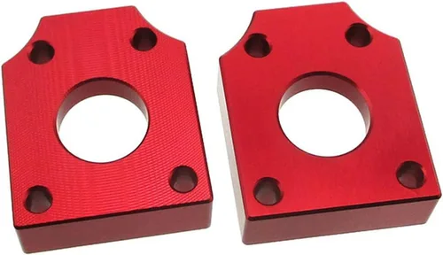 Vista 6 de DJ-Motor Bloques ajustadores de tensor de eje de rueda de cadena de 0.591 in para 125 cc, 140 cc, 150 cc, 160 cc, 190 cc, Pit Dirt Bike
