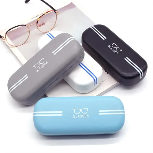 Vista 2 de RUIXIAOXI Estuche rígido para lentes, funda protectora para gafas de sol para hombres y mujeres