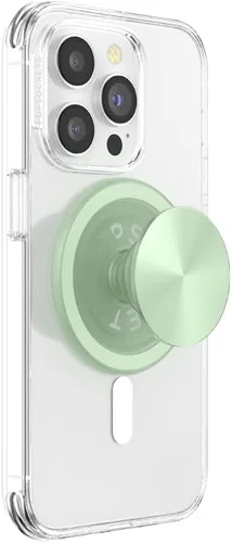 Vista 16 de Agarre para teléfono PopSockets con patas de apoyo extensibles, PopSockets para teléfono, PopGrip, Into The Woods - Camo Flow Sujeción segura