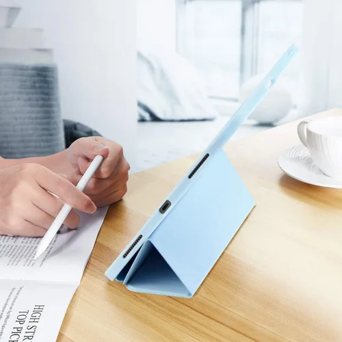 Vista 6 de Funda para iPad Pro de 11 pulgadas 4ª/3ª/2ª generación 2022/2021/2020 con soporte para lápices [compatible con la carga del segundo lápiz para iPad]
