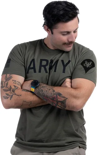 Vista 47 de Army PT Style Shirt - U.S. Military Physical Training Infantry Veteran Workout T-Shirt