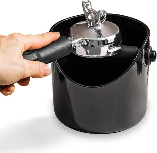 Vista 2 de Dreamfarm Grindenstein – Caja para desechar unidades de café molido y café expreso (negro), Negro