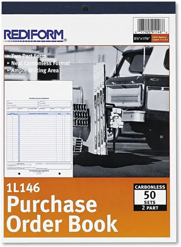 Vista 4 de Rediform 1l146orden de compra libro 812X 11Carta Two-Part carbonless 50Setslibro