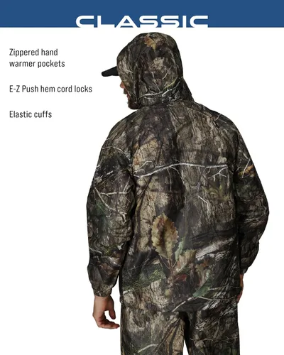 Vista 3 de FROGG TOGGS - Chaqueta impermeable y transpirable para hombre Classic Pro Action para lluvia