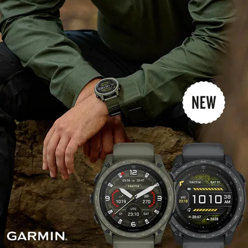 Vista 6 de Garmin tactix 8 - Reloj inteligente táctico AMOLED de 2.008 in, paquete zafiro Para táctica, exterior y navegación GPS multibanda balística