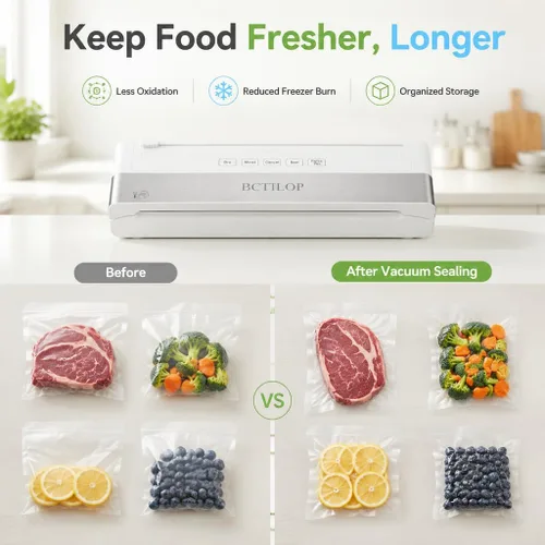 Vista 6 de Máquina del sellador al vacío, sellador automático de alimentos