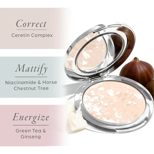 Vista 4 de PÜR MINERALS Balancing Act - Polvo perfeccionador de la piel matificante