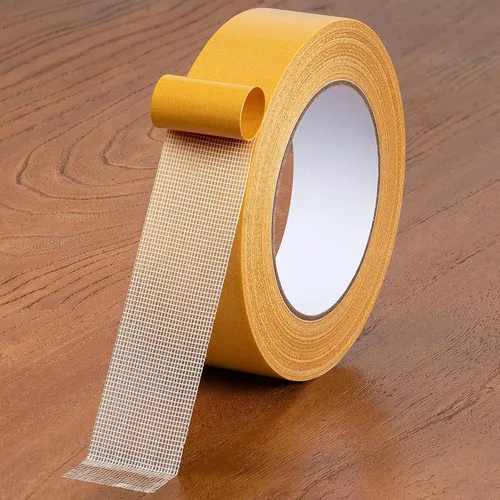 Vista 8 de Cinta adhesiva de doble cara, 0.6 pulgadas x 66 pies, cinta adhesiva de doble adhesivo para ropa