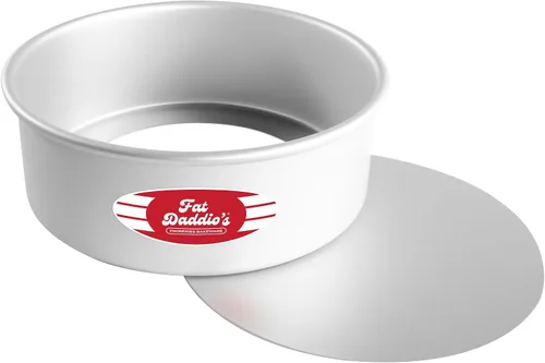 Vista 11 de Molde para tarta redondo de aluminio anodizado Fat Daddio con base extraíble