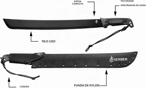 Vista 6 de Machete para malezas Gerber Gator 31-002848
