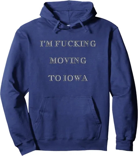Vista 5 de Kamala Harris President 2020 - Sudadera con capucha I'm Fucking Moving To Iowa, Negro