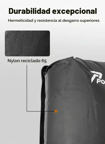 Vista 4 de Bolsas de vacío para viaje con bomba, bolsa reutilizable ahorradora de espacio, cubos de embalaje al vacío impermeables IP67 para maletas y mochilas