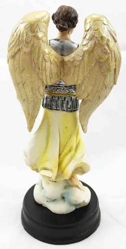 Vista 3 de Arcángel Gabriel God Messenger - Figura religiosa sagrada de 5 pulgadas