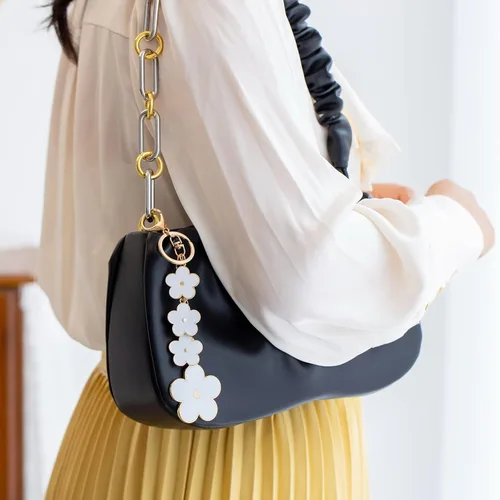 Vista 6 de Accesorios esmaltados para bolso de flores para mujer