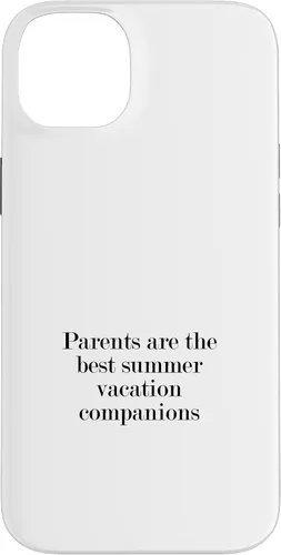 Vista 15 de iPhone 16 Parents are the best summer vacation companions Case