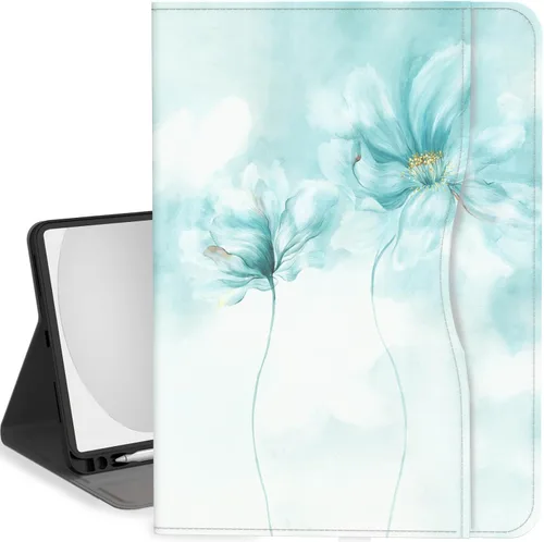 Vista 18 de Feams Funda para iPad (A16) de 11ª generación de 11 pulgadas 2025, iPad de 10.9 pulgadas 2022, funda de suspensión automática con soporte para lápiz