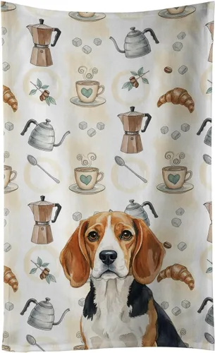 Vista 158 de Caroline's Treasures Afghan Hound - Toalla de cocina para barra de café, terciopelo frontal y lazo de algodón, lavable a máquina Sabueso afgano