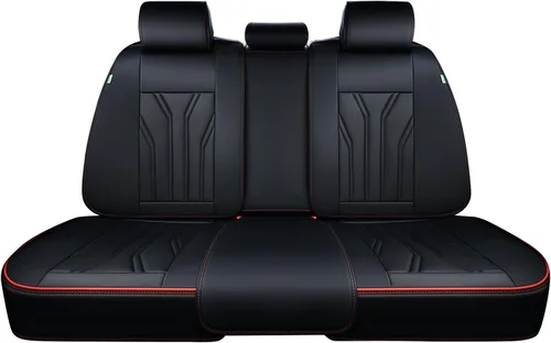 Vista 28 de FLORICH Fundas de asiento para automóviles, fundas de asiento impermeables, fundas de asiento de cuero para automóvil, paquete de 2, protector