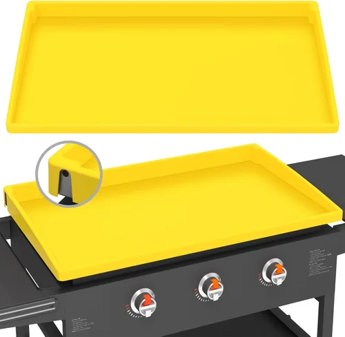 Vista 15 de Funda de parrilla de silicona para Blackstone - 28 pulgadas de cobertura verdadera y completa, resistente, apta para alimentos, protectora