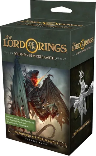 Vista 4 de El Señor de los Anillos Journeys in Middle-Earth Scourges of the Waste FIGURE PACK - Juego de mesa de aventura para niños y adultos, a partir de 14