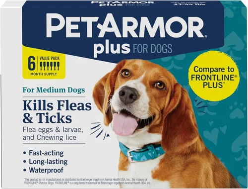 Vista 18 de petarmor Plus & de pulgas Tick Tratamiento para gatos, más de 1,5 kg, 3 ct