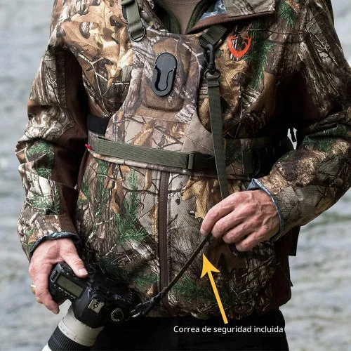 Vista 8 de Cotton Carrier CCS G3 Sistema de arnés de cámara para una cámara, camuflaje, 1 cámara