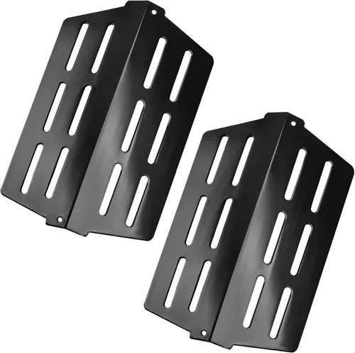Vista 10 de GasSaf Deflector de calor para parrillas Weber Genesis 7622, placas de calor para parrillas Genesis 300, E/S-310, E/S-320, E/S-330, paquete de 2
