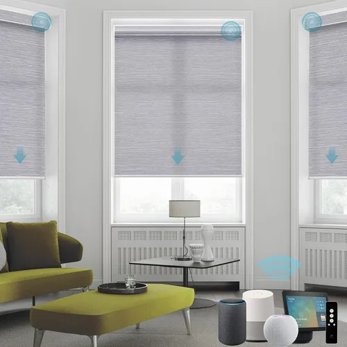 Vista 12 de SmartWings Persianas Enrollables Inteligentes Motorizadas con Filtro de Luz, Persianas Eléctricas con Control Remoto para Ventanas Compatibles