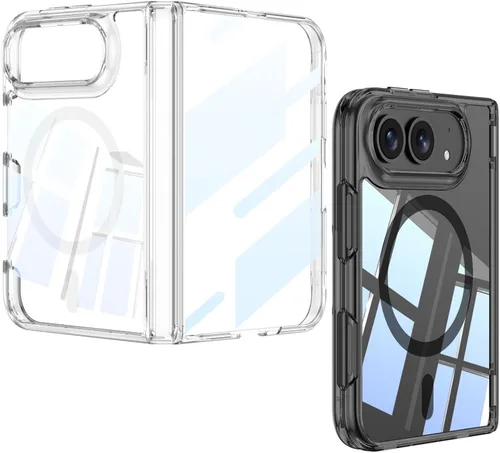 Vista 9 de Funda transparente compatible con iPhone Duo (negro)