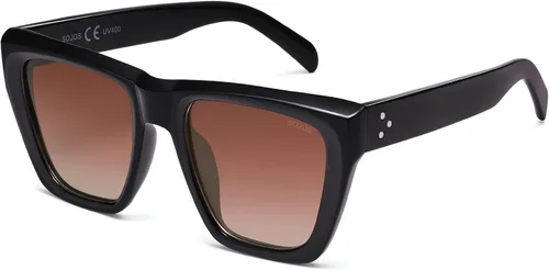 Vista 30 de SOJOS Fashion Oversized Square Cat Eye Polarized Sunglasses for Women Trendy Cateye Style Womens Sunglasses SJ2179