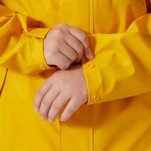 Vista 5 de Helly-Hansen Junior Moss Jacket - Unisex Coat with HELOX, YKK Zipper, Detachable Hood, Adjustable Cuffs & Hem, Hand Pockets