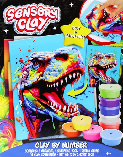 Vista 9 de Tara Toys Arcilla sensorial floral