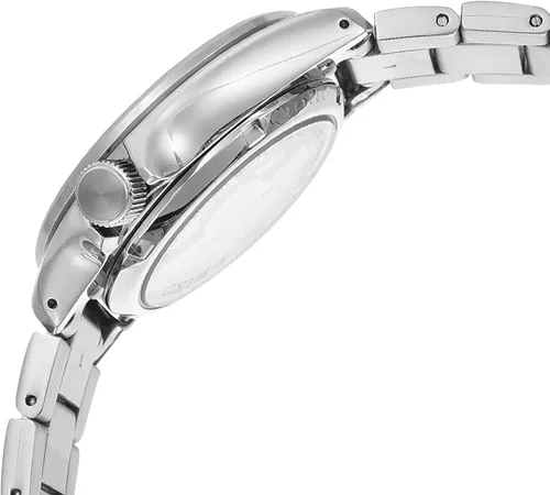 Vista 3 de Seiko 5 Sports SRPE51K1 - Reloj automático con esfera gris de 3281ft Blanco Vestido