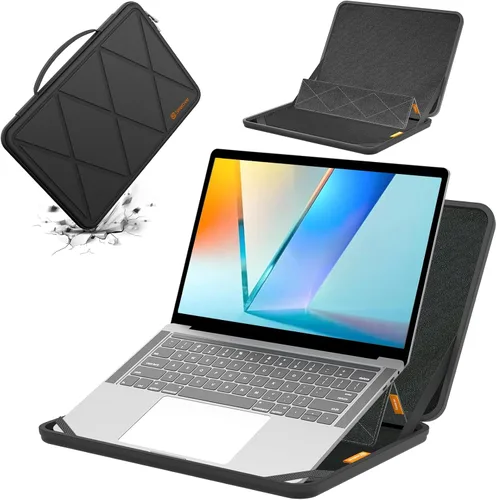 Vista 26 de Smatree MS75T Hard EVA Case with Stand for 15.3 inch Lenovo Yoga Slim 7i MS - Negro