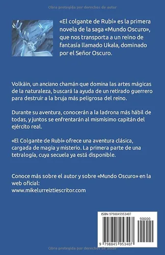 Vista 2 de Mundo Oscuro El colgante de Rubí (Spanish Edition)
