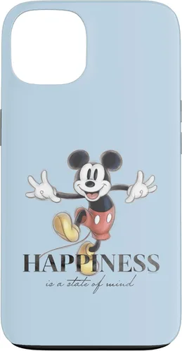 Vista 7 de Disney 100 aniversario Mickey Mouse D100 Quote Happiness Case para iPhone 17