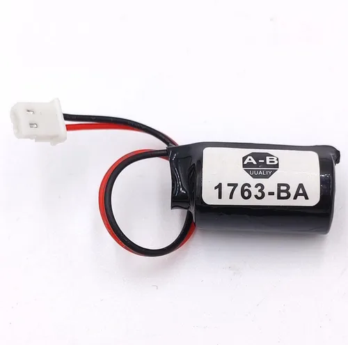 Vista 2 de (2 piezas) 3V PLC batería de reserva sustituye a COMP-295 para Allen Bradley 1763-BA Micro 1100 Series Controller CR14250SE-AB Batería
