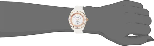 Vista 2 de Alpina Reloj blanco de cuarzo suizo AL-281WY3V4 Comtesse para mujer, NegroGris, Reloj inteligente