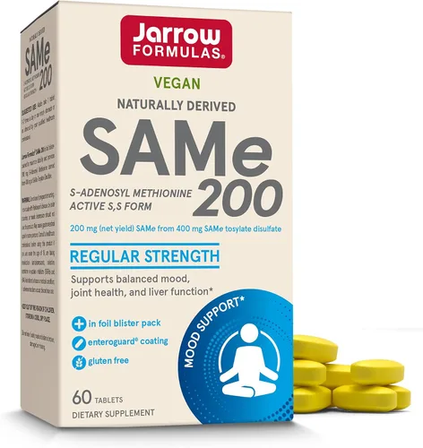 Vista 13 de Jarrow Formulas SAM-e 0.007 oz Suplemento dietario en cápsulas, SAMEBX, 1, 1