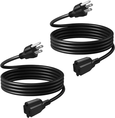 Vista 10 de TNP - Tira de cable de extensión de alimentación universal (3 pies), cable