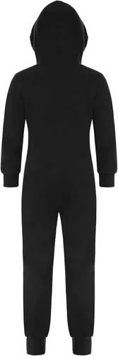 Vista 5 de Kids Skeleton Costume Glow in The Dark One-Piece Skeleton Hoodie for Halloween