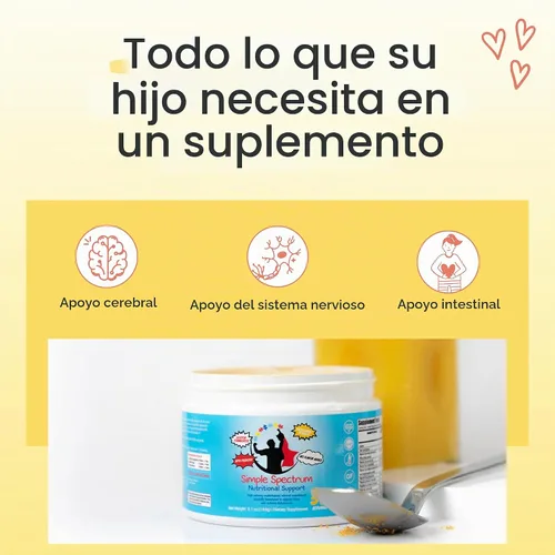 Vista 7 de Suplemento Vitamínico Simple Spectrum, Apoyo Nutricional, Sin Azúcares Añadidos ni Ingredientes Artificiales