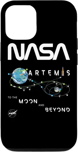 Vista 28 de NASA Artemis Mission Exploration Insignia Worm Logo Case for iPhone 17