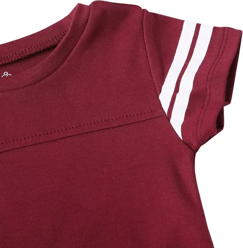 Vista 3 de ROMPERINBOX Body personalizado para bebé camiseta de fútbol de cumpleaños unisex ropa raglán