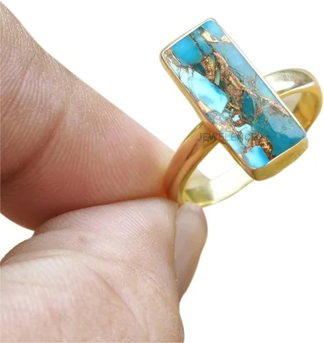 Vista 65 de Anillo de plata de ley maciza superpuesta de oro amarillo de 18 quilates para mujer, anillo de compromiso de plata esterlina, juego de bisel