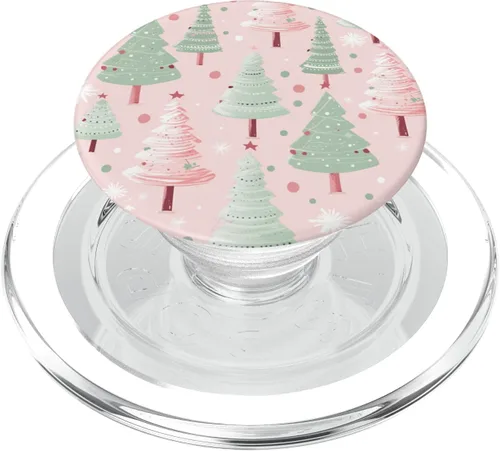 Vista 8 de PopSockets de invierno para árbol de Navidad PopGrip estándar