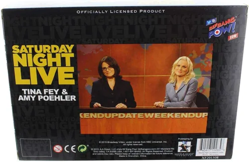 Vista 3 de Saturday Night Live Weekend Update Tina Fey & Amy Poehler SNL Figuras de acción